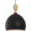 New Dueodde pendel, sort/metal, Ø30 cm Halo Design