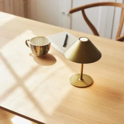 Hot Hygge genopladelig bordlampe, H20 cm, Udendørs Bordlamper|Genopladelige Lamper