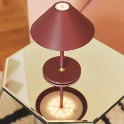 Discount Hygge genopladelig bordlampe, H20 cm, Udendørs Bordlamper|Genopladelige Lamper