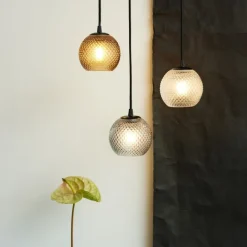 Clearance Nobb pendel, klar, Ø12 cm Halo Design