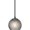 Hot Nobb pendel, røgfarvet, Ø12 cm Halo Design