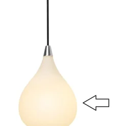 Sale reserveglas til Drops pendel, Halo Design|Reserveglas
