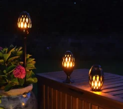 Best The Flame havefakkel, højtaler Halo Design|Udendørs Belysning