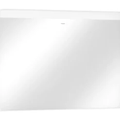 New Xarita Lite Q spejl med lys, 100x70 cm, hvid Spejle Med Lys