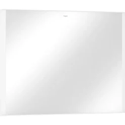 Xarita Lite Q spejl med lys, 100x70 cm, hvid Spejle Med Lys