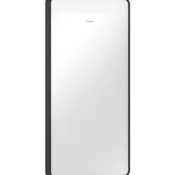 Outlet Xarita Lite Q spejl med lys, 36x70 cm, sort Spejle Med Lys
