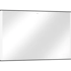 Clearance Xarita Lite Q spejl med lys, sensor, 120x70 cm, sort Spejle Med Lys