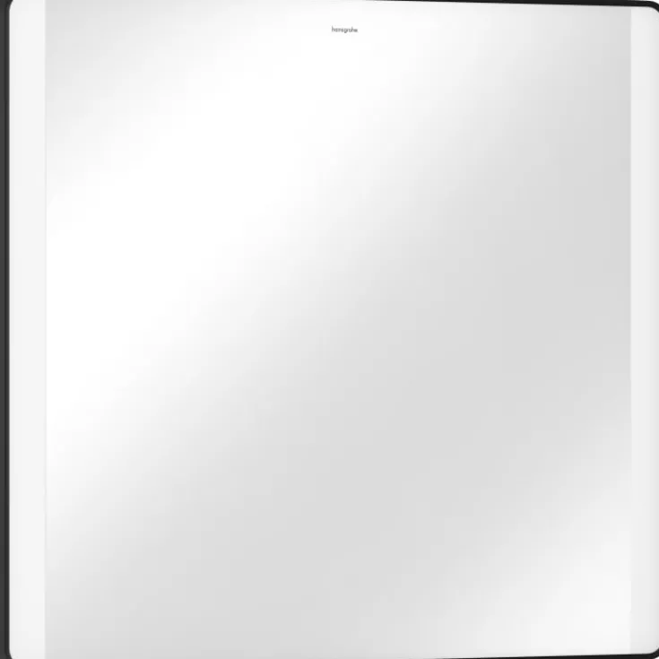New Xarita Lite Q spejl med lys, sensor, 80x70 cm, sort Spejle Med Lys