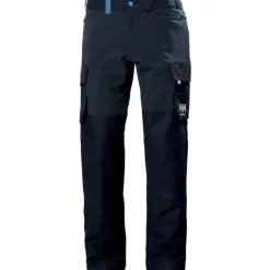 Helly Hansen Oxford servicebukser med 4-vejs stretch, marineblå/mørkegrå, str. Bukser & Shorts