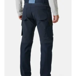 Helly Hansen Oxford servicebukser med 4-vejs stretch, marineblå/mørkegrå, str. Bukser & Shorts