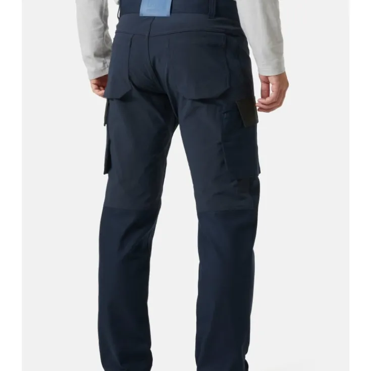 Helly Hansen Oxford servicebukser med 4-vejs stretch, marineblå/mørkegrå, str. Bukser & Shorts