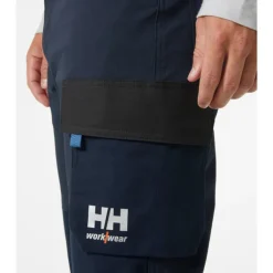 Helly Hansen Oxford servicebukser med 4-vejs stretch, marineblå/mørkegrå, str. Bukser & Shorts