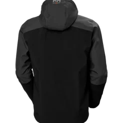 Discount Helly Hanen Oxford ofthell jakke, ort/mørkegrå, tr. Jakker & Veste