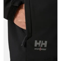 Discount Helly Hanen Oxford ofthell jakke, ort/mørkegrå, tr. Jakker & Veste