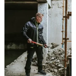 Discount Helly Hanen Oxford ofthell jakke, ort/mørkegrå, tr. Jakker & Veste
