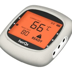 Discount HerQs Easy BBQ, stegetermometer med trådløs display, appstyret Grill & Udstyr