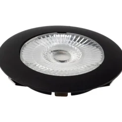 Hot D1 indbygningsspot, 2,8W, 2700K, sort Indbygningsspots