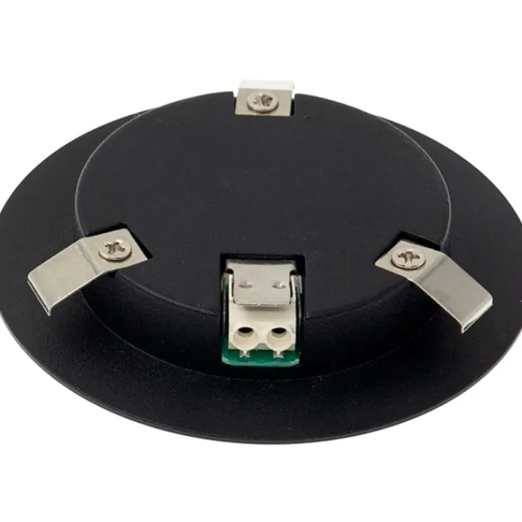 Hot D1 indbygningsspot, 2,8W, 2700K, sort Indbygningsspots