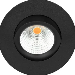 Best D3 Tilt360 indbygningsspot, 6W, 2700K, sort Indbygningsspots