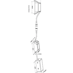 Best D3 Tilt360 indbygningsspot, 6W, 2700K, sort Indbygningsspots