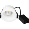 Hot D7 udendørs indbygningsspot, 6W, 3000K, hvid Indbygningsspots