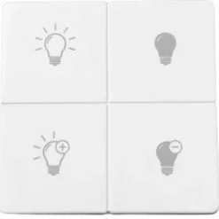Outlet Lightbee Zigbee kontakt til Fuga Tangenter & Afdækninger