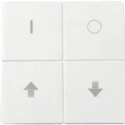 Outlet Lightbee Zigbee tangent med ikoner Tangenter & Afdækninger