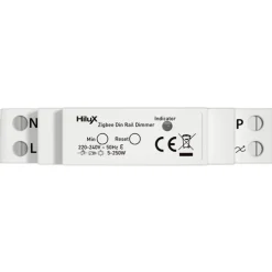 Zigbee DIN skinne lysdæmper, 250W Tilbud|Lysdæmpere