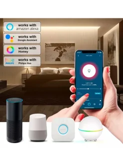 Clearance Zigbee lysdæmper til ledning, fodkontakt, sort Lysdæmpere