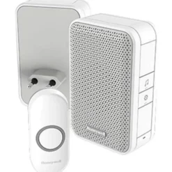 Online Home dørklokke, til stikkontakt, trådløs, 150 m, hvid Honeywell|Dørklokker