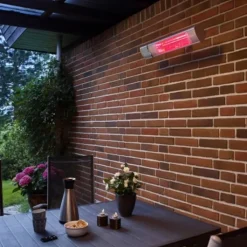 infrarød terrassevarmer til væg 1500W, Terrassevarmere