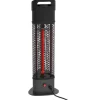 Outlet terrassevarmer gulvmodel 1200W, sort Terrassevarmere