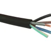 H07RN-F gummikabel, 5G4 mm², metervare Gummikabler