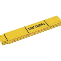 New 2 meter glasfiber tommestok i 12 led, med skiftemål Tommestok & Afstandsmålere