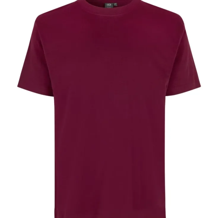 Clearance ID T-Time t-shirt, bordeaux, str. S T-Shirts & Poloshirts