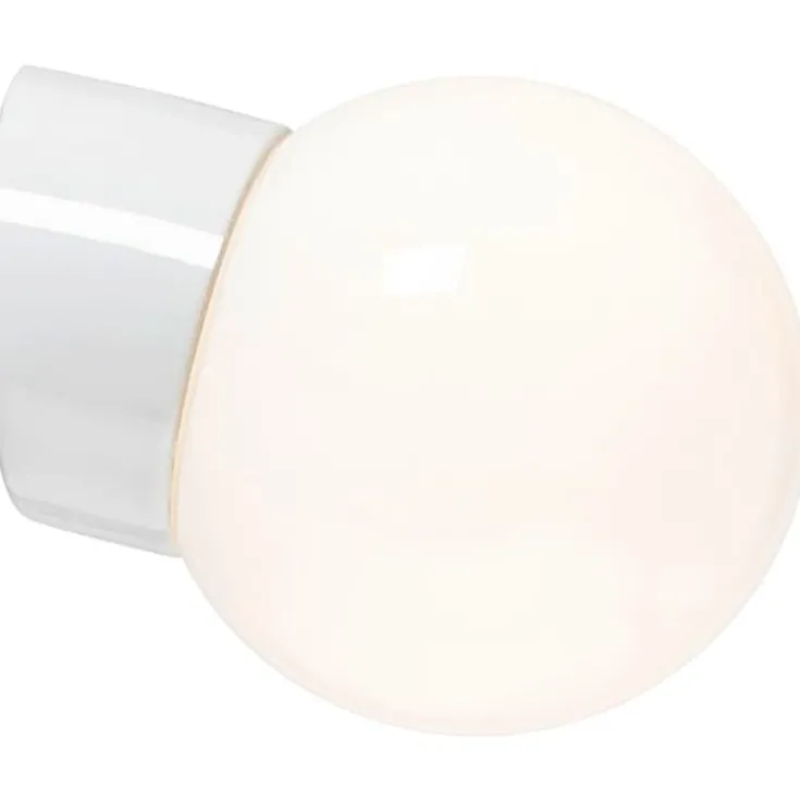 Clearance Classic Glob væglampe, Ø15 cm, hvid Væglamper