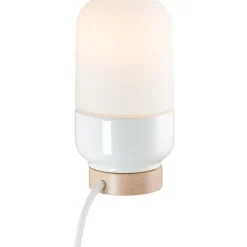 Discount Ohm bordlampe, hvid, Bordlamper