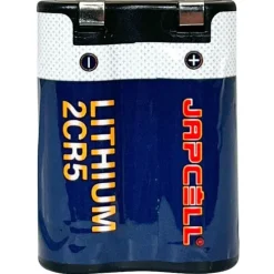 New 2CR5 batteri Batterier