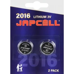 Outlet CR2016 batterier, 2 stk. Batterier