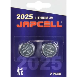 CR2025 batterier, 2 stk. Batterier