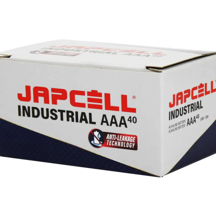 Clearance Industrial AAA batterier, 40 stk. Batterier