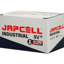 Hot Industrial 9V batterier, 10 stk. Batterier