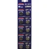 LR44 batterier, 10 stk. Batterier