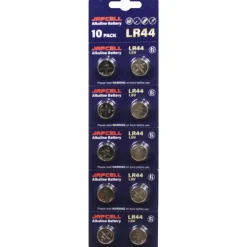 LR44 batterier, 10 stk. Batterier