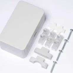Discount 90-02 samledåse mini, 66x39x29 mm, grå Samledåser