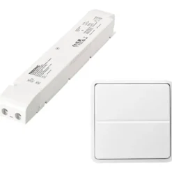 Clearance Trådløs LED driver 150W/24V & parret 2-tryk Transformere & Drivere