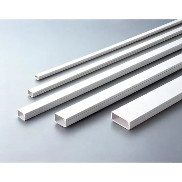 Outlet Kabelkanal, 2 meter, hvid, Kabelkanaler