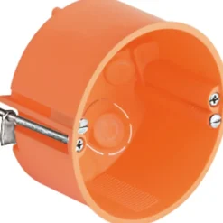 Outlet eurodåse forfradåse, Ø74 mm, D50 mm Dåser & Underlag