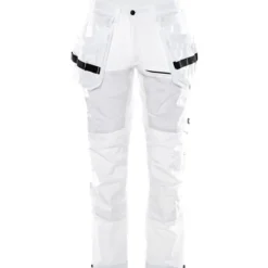 New Kansas Evolve håndværkerbukser med 4-vejs stretch, hvid, str. C48 Bukser & Shorts