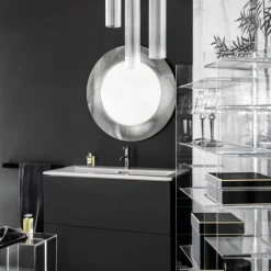 Discount Kartell All Saints spejl med lys, transparent Spejle Med Lys